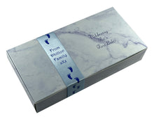 Load image into Gallery viewer, AA7 - Marble Design Mithai Boxes Personalized Suitable for 1kg of sweets 1st Lohri design