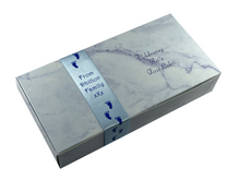 Load image into Gallery viewer, AA7 - Marble Design Mithai Boxes Personalized Suitable for 1kg of sweets 1st Lohri design