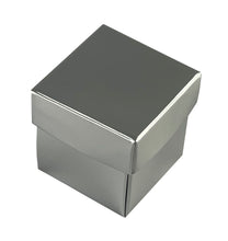 Load image into Gallery viewer, Square 4.7cm 2 piece Favour boxes with lift off lids - (Packs of 10)