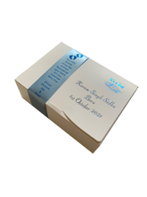 Load image into Gallery viewer, AB1 - Mithai Boxes Personalized Suitable for 1/2kg of sweets Baby Birth design