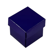Load image into Gallery viewer, Square 4.7cm 2 piece Favour boxes with lift off lids - (Packs of 10)