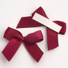 Load image into Gallery viewer, Double faced Satin Ribbon 5cm Self adhesive bows (Pack of 12)