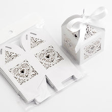 Load image into Gallery viewer, Italian Range Filigree laser cut Favour boxes - (Packs of 10)