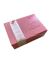 Load image into Gallery viewer, AB1 - Mithai Boxes Personalized Suitable for 1/2kg of sweets Baby Birth design
