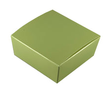 Load image into Gallery viewer, Top opening tapered Truffle boxes for 4 chocolate truffles (Packs of 10)