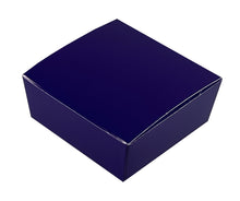 Load image into Gallery viewer, Top opening tapered Truffle boxes for 4 chocolate truffles (Packs of 10)