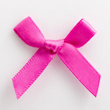 Load image into Gallery viewer, Double faced 3cm Satin Ribbon bows (Pack of 25)