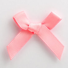Load image into Gallery viewer, Double faced 3cm Satin Ribbon bows (Pack of 25)