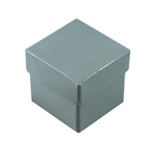 Load image into Gallery viewer, Square 4.7cm 2 piece Favour boxes with lift off lids - (Packs of 10)