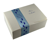 Load image into Gallery viewer, AB3 - Mithai Boxes Personalized Suitable for 1/2kg of sweets 1st Lohri design