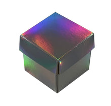 Load image into Gallery viewer, Square 4.7cm 2 piece Favour boxes with lift off lids - (Packs of 10)