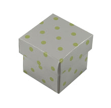 Load image into Gallery viewer, Square 4.7cm 2 piece Favour boxes with lift off lids - (Packs of 10)