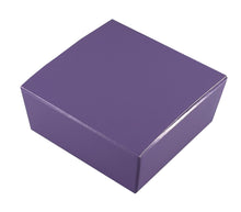 Load image into Gallery viewer, Top opening tapered Truffle boxes for 4 chocolate truffles (Packs of 10)