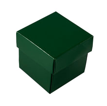 Load image into Gallery viewer, Square 4.7cm 2 piece Favour boxes with lift off lids - (Packs of 10)