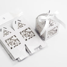 Load image into Gallery viewer, Italian Range Filigree laser cut Favour boxes - (Packs of 10)