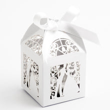 Load image into Gallery viewer, Italian Range Filigree laser cut Favour boxes - (Packs of 10)
