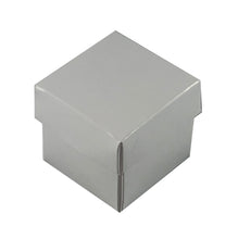 Load image into Gallery viewer, Square 4.7cm 2 piece Favour boxes with lift off lids - (Packs of 10)
