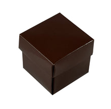 Load image into Gallery viewer, Square 4.7cm 2 piece Favour boxes with lift off lids - (Packs of 10)
