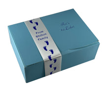 Load image into Gallery viewer, AB3 - Mithai Boxes Personalized Suitable for 1/2kg of sweets 1st Lohri design
