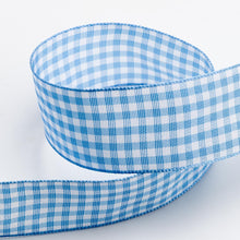 Load image into Gallery viewer, Gingham Ribbon 23mm wide x 25 metre rolls
