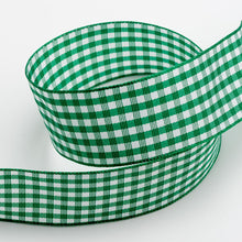 Load image into Gallery viewer, Gingham Ribbon 23mm wide x 25 metre rolls
