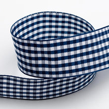 Load image into Gallery viewer, Gingham Ribbon 23mm wide x 25 metre rolls
