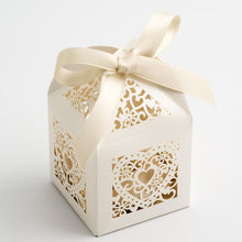 Load image into Gallery viewer, Italian Range Filigree laser cut Favour boxes - (Packs of 10)
