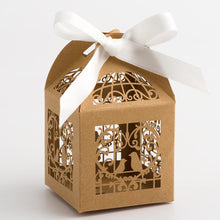 Load image into Gallery viewer, Italian Range Filigree laser cut Favour boxes - (Packs of 10)
