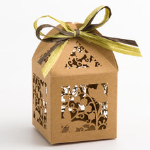 Load image into Gallery viewer, Italian Range Filigree laser cut Favour boxes - (Packs of 10)
