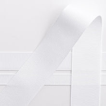 Load image into Gallery viewer, Polyester Grosgrain Ribbon 10 metre rolls
