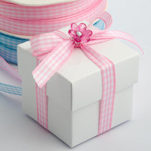 Load image into Gallery viewer, Gingham Ribbon 23mm wide x 25 metre rolls
